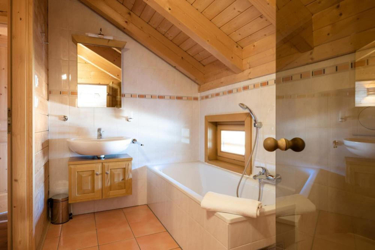 Bathroom 3, Chalet in Koralpe With Panoramic Views, Wolfsberg