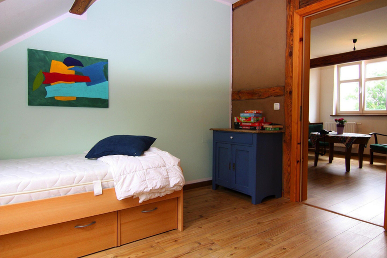 Bedroom 4, Apartment in Karft Near Indoor Ski Hall, Ludwigslust-Parchim