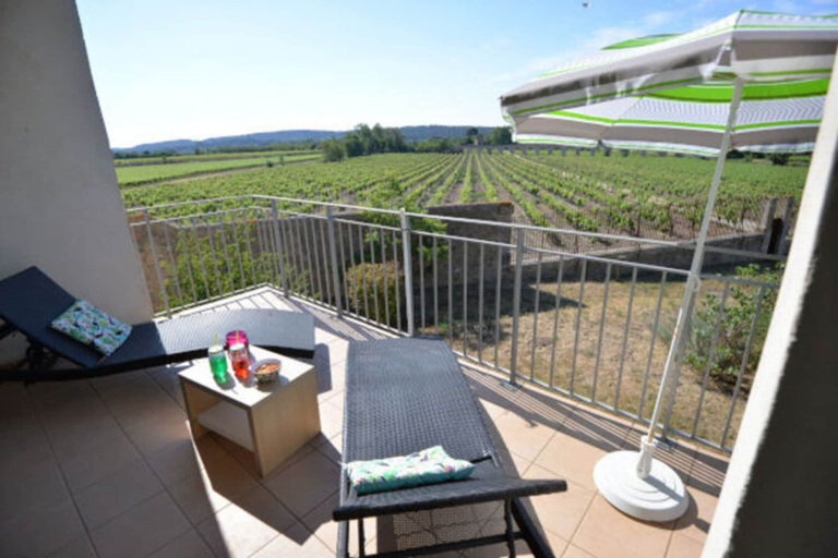 View from property 2, Apartment in Azille Near Lac de Jouarres, Aude