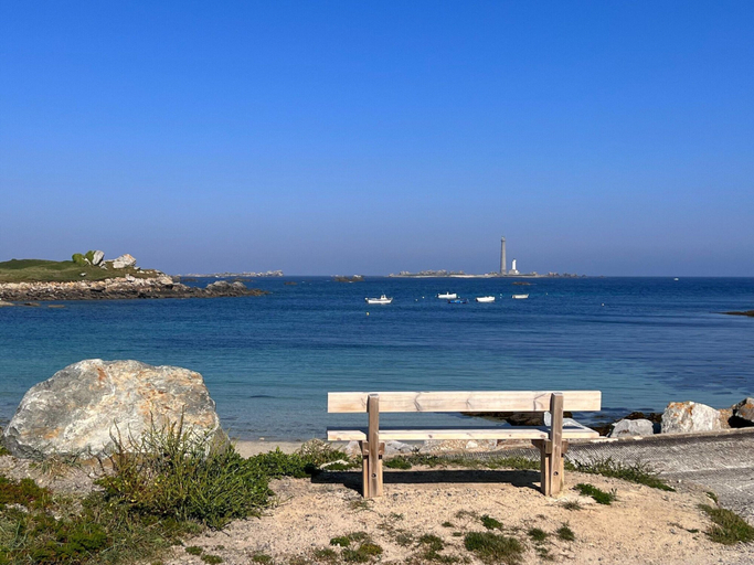 View from property 4, Granite Stone House With Fireplace, Plouguerneau, Finistère