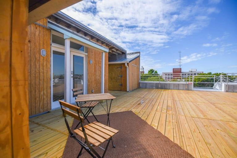 Terrace/patio, Kamp by Brightwild Rooftop Penthouse On Duval, Monroe