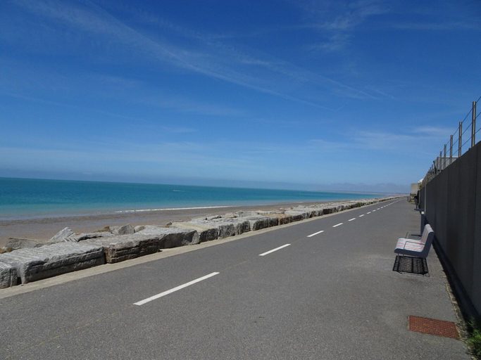 View from property 4, Holiday Home in Gouville Near Sandy Beach, Manche
