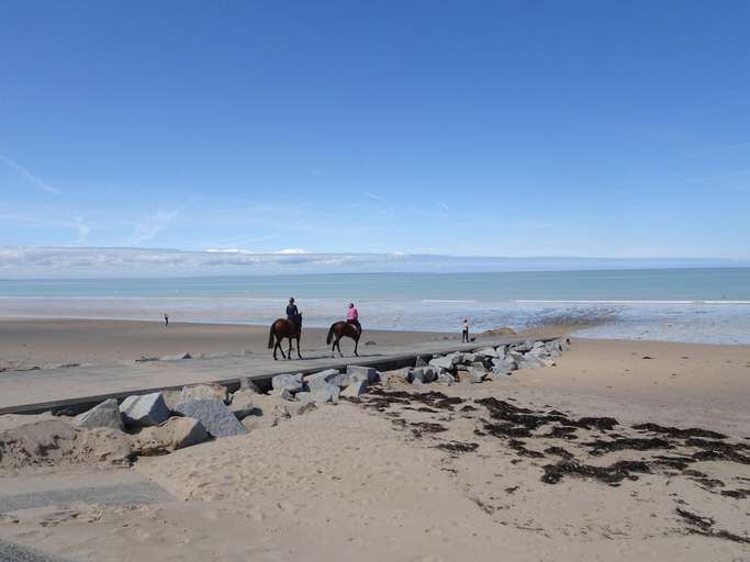 View from property 5, Holiday Home Near Donville-les-bains Beach, Manche