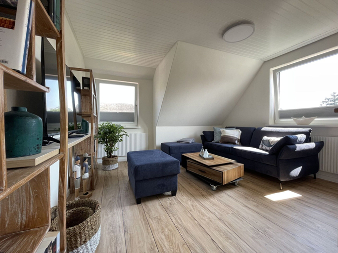 Living area, Ferienwohnung in Wyk-boldixum auf Foehr, Nordfriesland