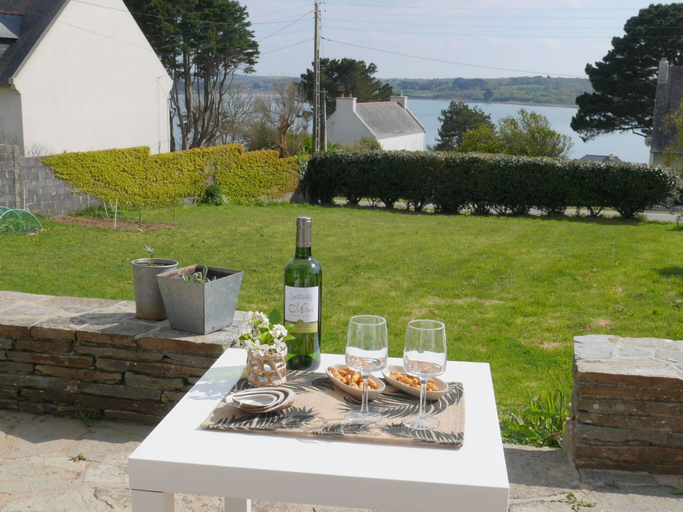 Garden, Holiday Home in Brittany With Sea Views, Finistère