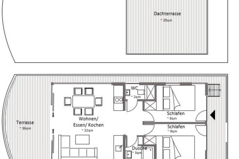 Floor plan 2, Hausboot im Hafen von Boltenhagen, Nordwestmecklenburg