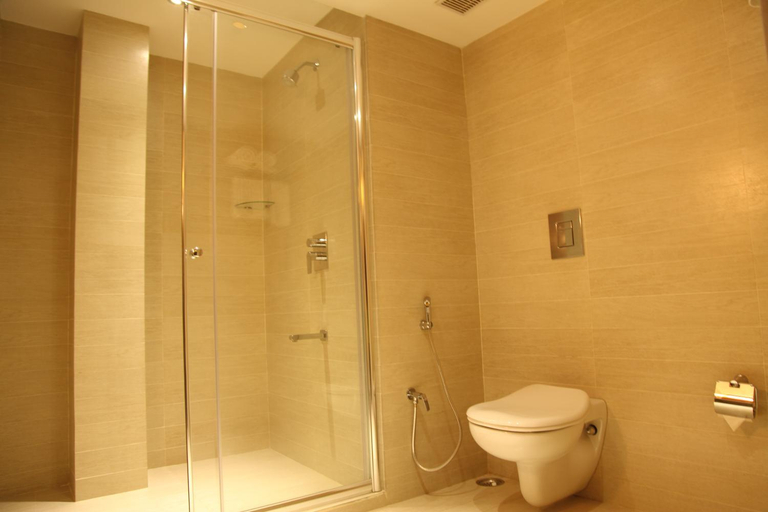Bathroom 4, The Purple Leaf Hotels, Ranga Reddy
