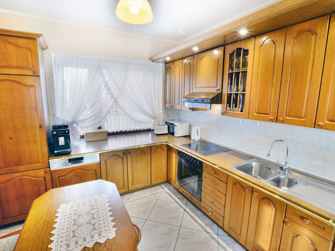 Private kitchen 2, Holiday Villa With Sauna, Right on the Beach, Kołobrzeg