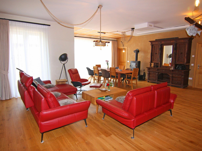 Living area 2, Ferienwohnung Strandanker in Monkebude, Vorpommern-Greifswald