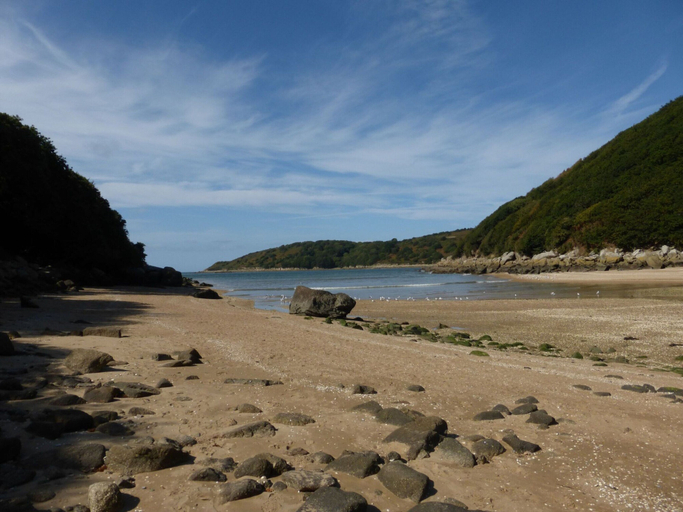View from property 2, Apartment Near the Beach in Ploulec'h, Côtes-d'Armor