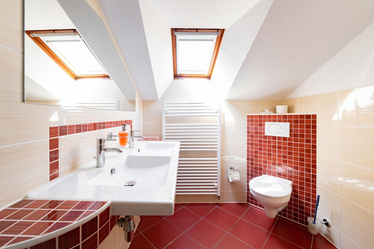 Bathroom 4, Hotel & Ferienwohnungen Bohlenblick, Saalfeld-Rudolstadt