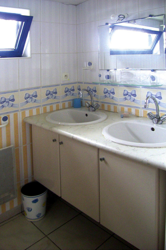 Bathroom, Villa in Le Faou with Panoramic Sea Views, Finistère