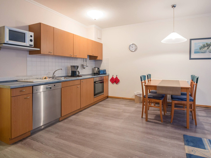 Private kitchen, Ferienwohnung im Dunenpark Binz, Vorpommern-Rügen
