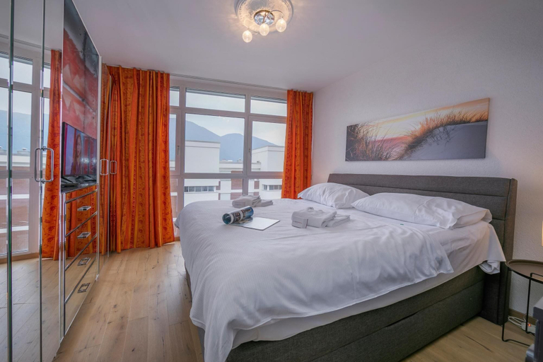 Bedroom 3, Divina Minusio in Minusio Locarno, Locarno
