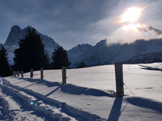 View from property 2, Farmhouse in Funes Valley With Dolomite Views, Bolzano