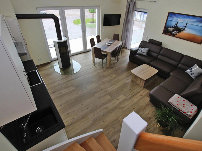 Living area, Appartement Hafenflair am Plauer See, Ludwigslust-Parchim