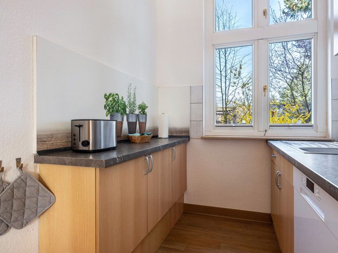 Private kitchen 4, Reihenhaus mit Wlan in Buchholz am Muritzsee, Mecklenburgische Seenplatte