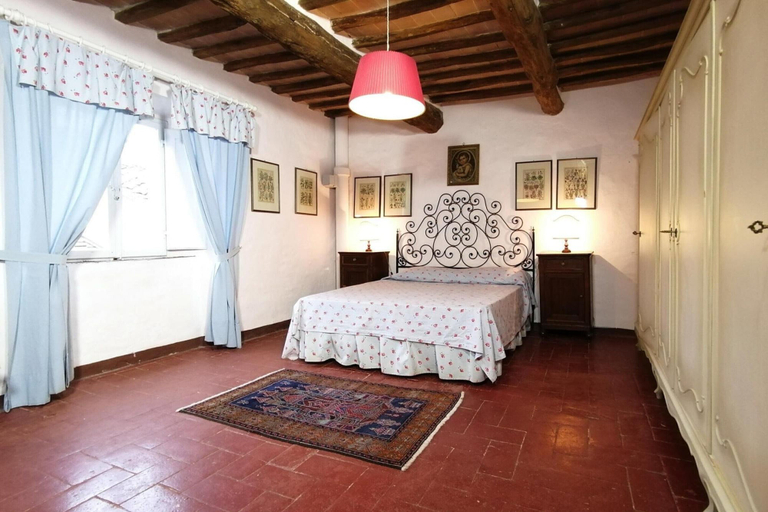 Bedroom 3, Charming House in Tuscany With Pool & Views, Siena