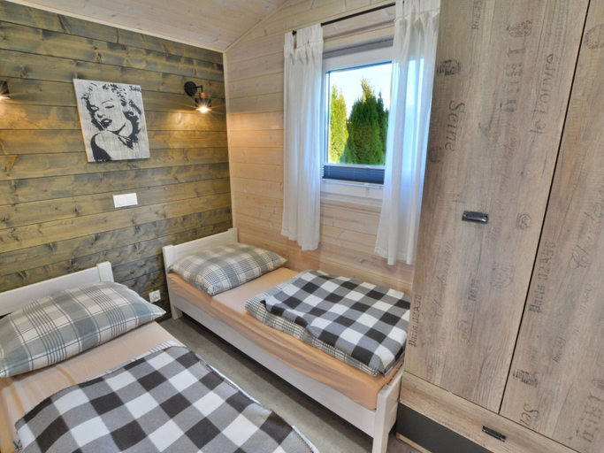 Bedroom 3, Year-round, Modern Holiday Home With a Terrace, Kołobrzeg