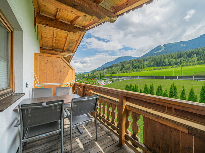 View from property 5, Apartment in Brixen Near Wilder Kaiser Gondola, Kitzbühel