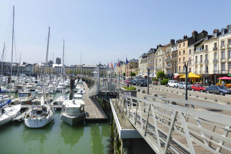 View from property 5, Holiday Home in Quiberville With Sea Views, Seine-Maritime