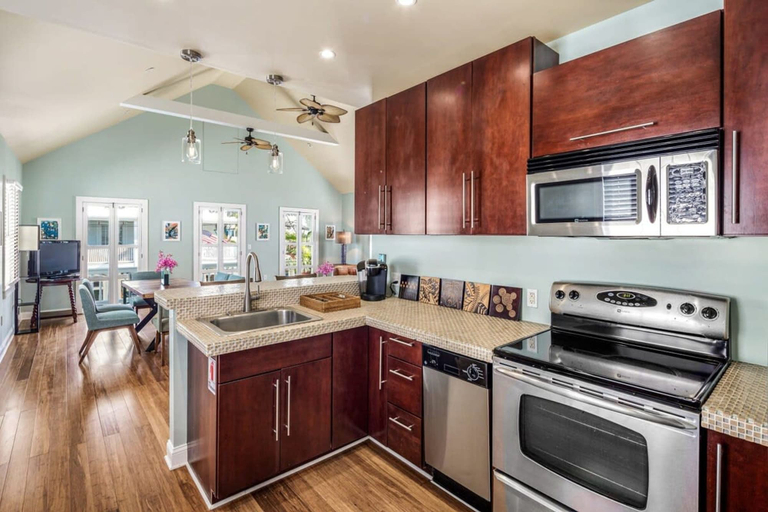 Private kitchen, Sky Suites Retreat by Brightwild 2 Stunning Condos, Monroe