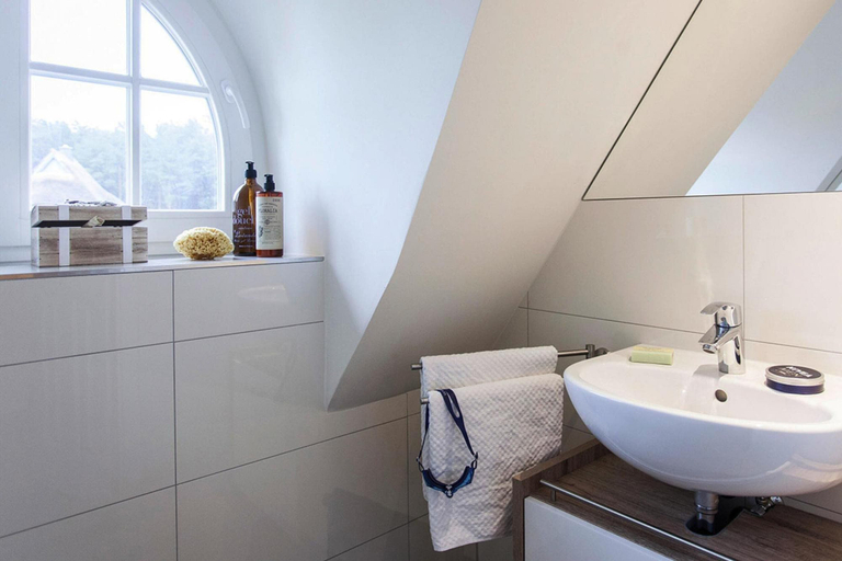 Bathroom 5, Haus am Bodden mit Sauna, Vorpommern-Rügen