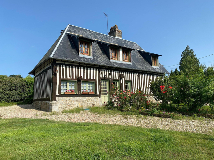 Exterior 4, Lovely Norman Half-timbered House, Manneville La Raoult, Eure