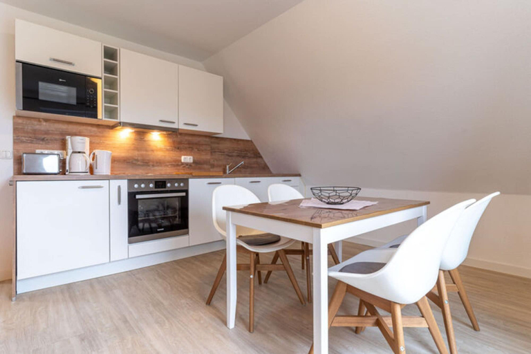 Private kitchen 5, Charmante Ferienwohnung in St.peter Ording, Nordfriesland