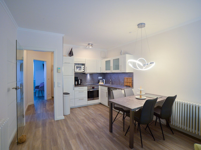 Private kitchen 1, Ferienwohnung im Dunenpark Binz, Vorpommern-Rügen