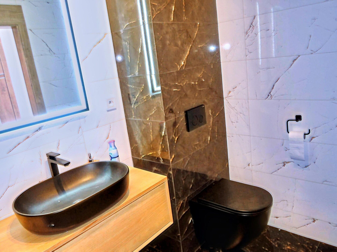 Bathroom 4, House With a Private Swimming Pool and Sauna, Świnoujście
