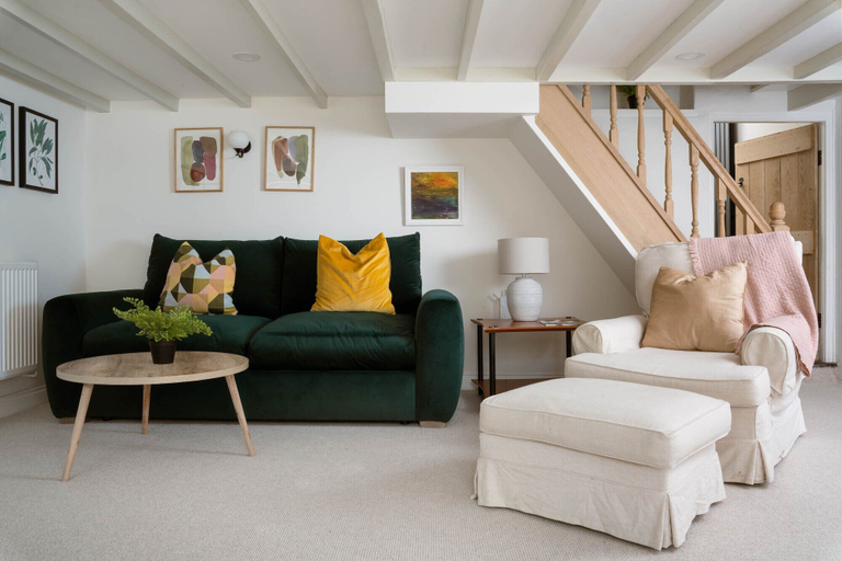 Living area 4, 4-bed Cottage - Pets With Garden & Wood Burner, Cornwall