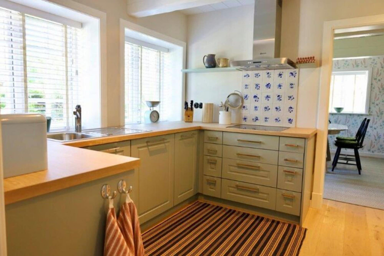 Private kitchen 5, Kapteins Huus Apartment for 4 Personen in Nieblum, Nordfriesland