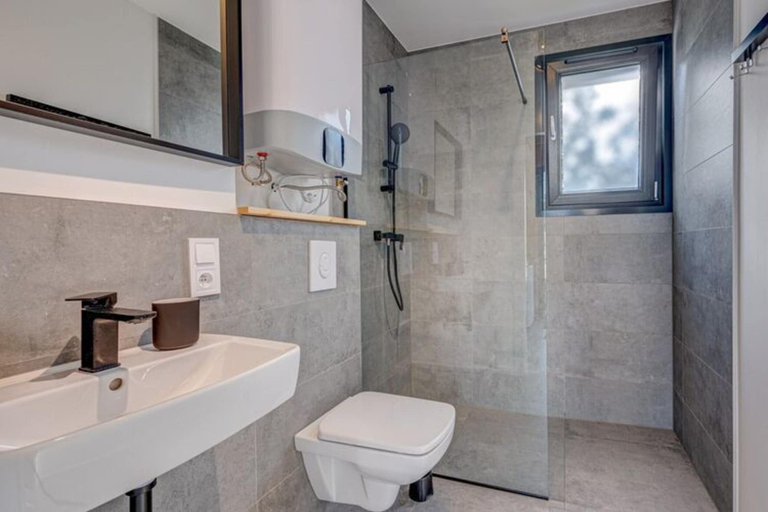 Bathroom, Cottage in Pustkowo Near Sandy Beach, Gryfice