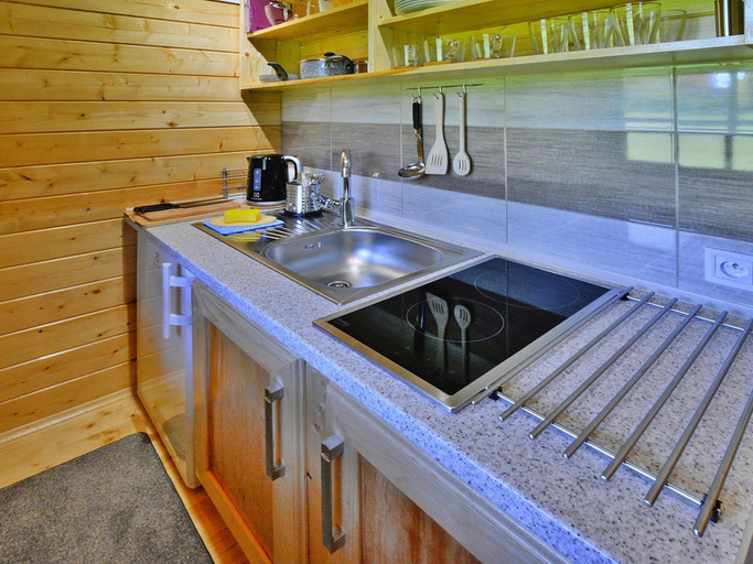 Private kitchen 4, Holiday Homes With Terraces + Large Garden, Kołobrzeg
