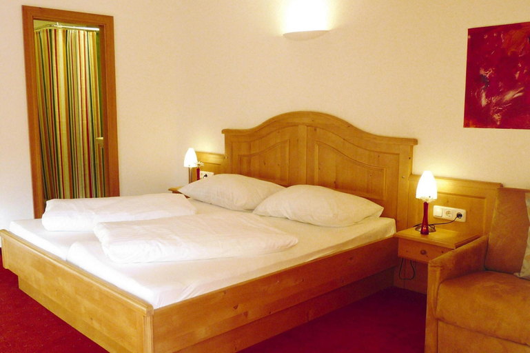 Bedroom 4, Chalet in Fiss With Sauna and Mountain Views, Landeck
