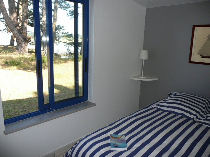 Bedroom 3, Villa in Le Faou with Panoramic Sea Views, Finistère