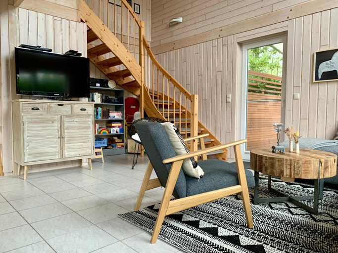 Living room 2, Holiday Home Seeblick With Sauna on Lake Dummer, Dummer, Ludwigslust-Parchim