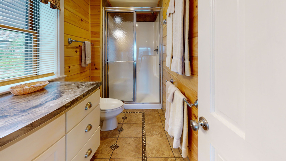 Bathroom 3, Trout House Village Resort, Warren