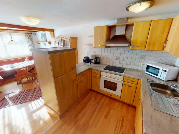 Private kitchen, Chalet in Wildkogel Near Ski Slopes, Zell am See
