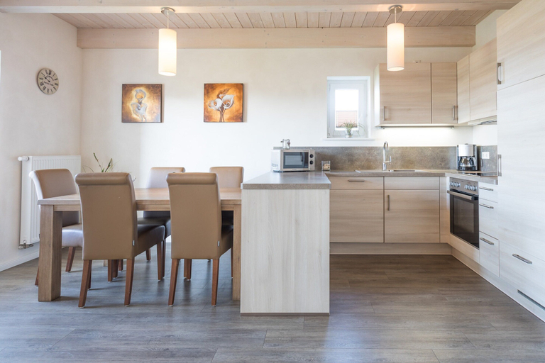 Private kitchen, Exklusiv Eingerichtetes Ferienhaus in Strandnahe, Nordfriesland