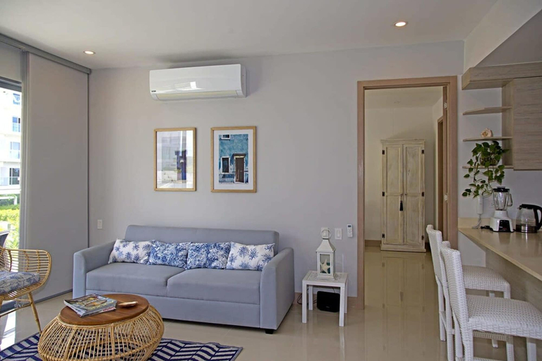 Room 4, w Stunning 2BR w Balcony n AC in Cartagena, Cartagena de Indias