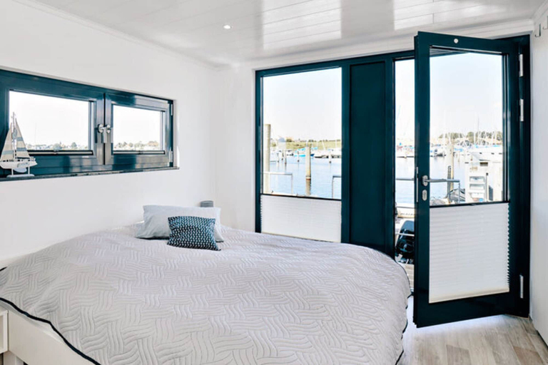 Bedroom, Houseboat in Egernsund at the Marina Minde, Sønderborg