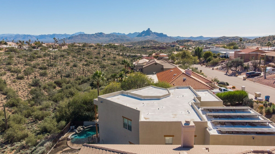 Exterior & Views 2, Fabulous 4-bdrm W/breathtaking Views & Pool!, Maricopa