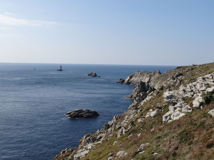 View from property 5, Pretty Apartment With a Terrace Near a Sandy Beach, Finistère