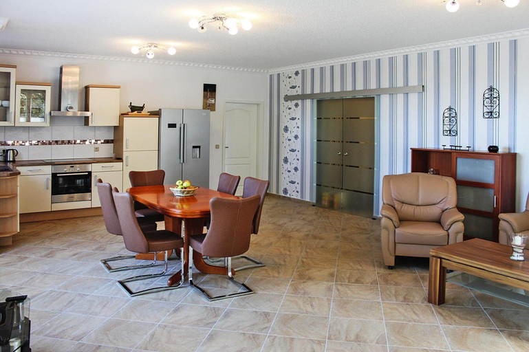 Living room, Reihenhaus Seeblick, Sommersdorf, Mecklenburgische Seenplatte