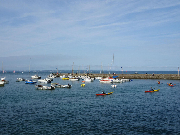 View from property 4, Apartment With sea View Near Beach, Côtes-d'Armor
