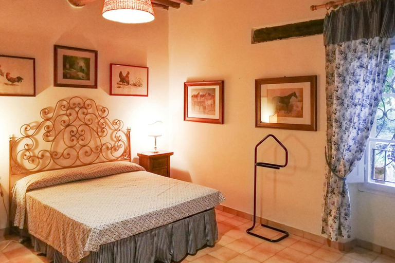 Bedroom 3, Charming House in Tuscany With Pool & Views, Siena
