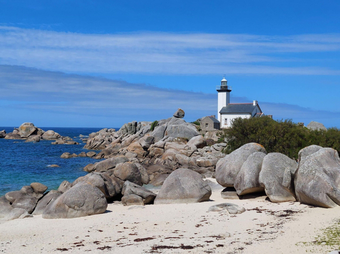 View from property 2, Holiday Home in Plouneour Near Sandy Beach, Finistère