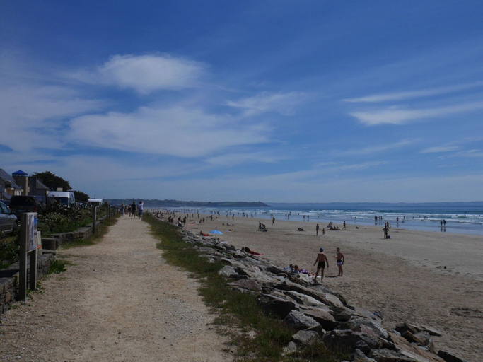 View from property 5, Holiday Home With sea Views, Tregarvan, Finistère